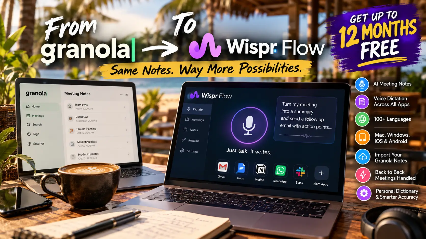 Mw Granola To Wispr Flow Workspace Upgrade