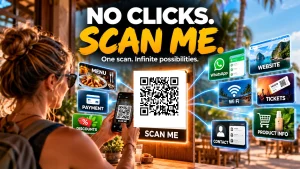 No Clicks Scan Me Exact Qr
