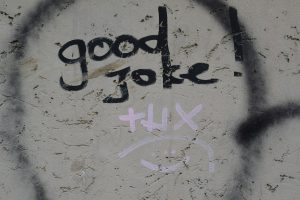 Mark Is Me: Home 3 White And Black I Love You Print On Gray Concrete Wall