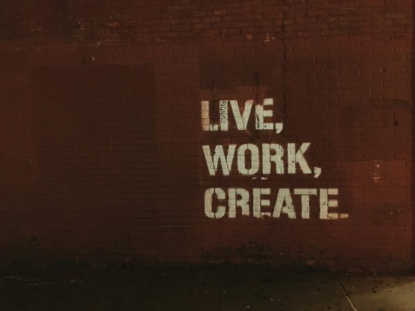 live, work, create.