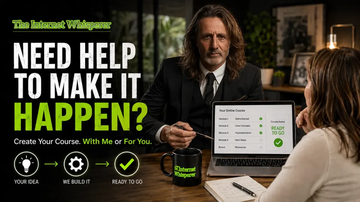 You Don’t Need To Build A Big Course 1 Tiw Make It Happen